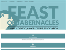 Tablet Screenshot of feast.cogwa.org